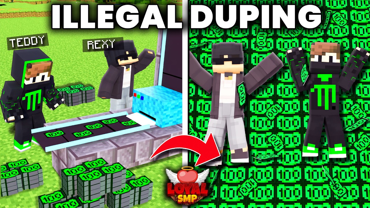 Why We Printed Fake Currency In This Minecraft SMP...?
