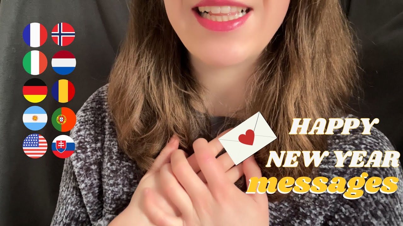 HAPPY NEW YEAR 2024 messages in 10 LANGUAGES 🇺🇸 🇫🇷 🇳🇴 🇳🇱 🇦🇷 🇩🇪 🇸🇰 🇮🇹 🇵🇹 🇷🇴