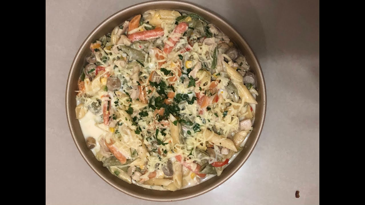 Creamy and Cheesy Chicken Pasta