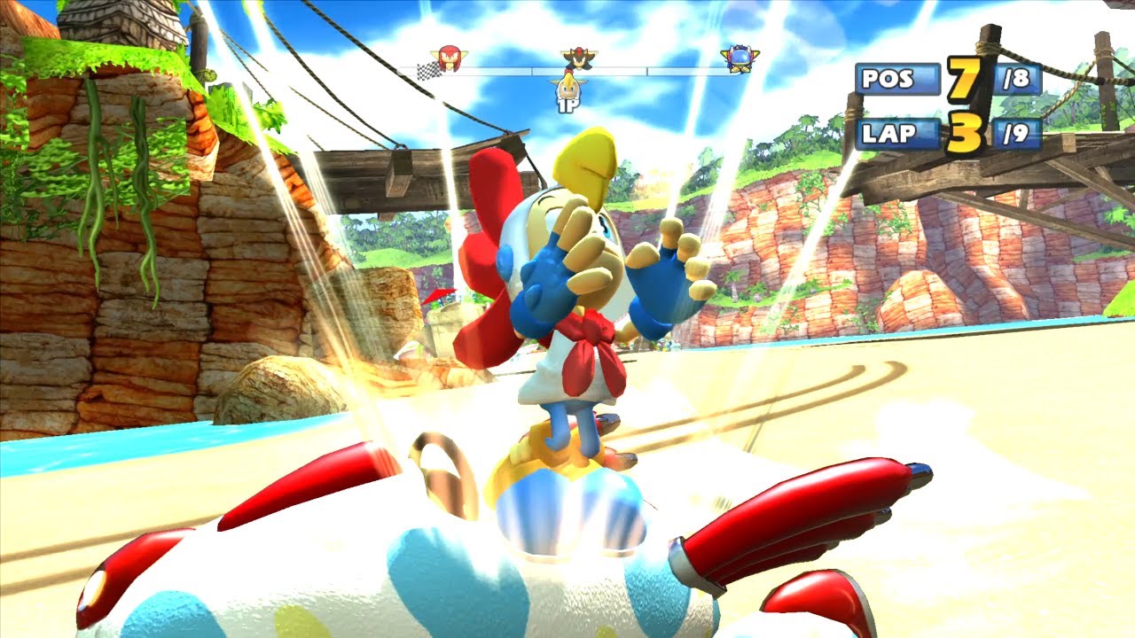 BILLY HATCHER Lost Palace 9 Laps Expert (Request) Sonic & Sega All-Stars Racing (2022)