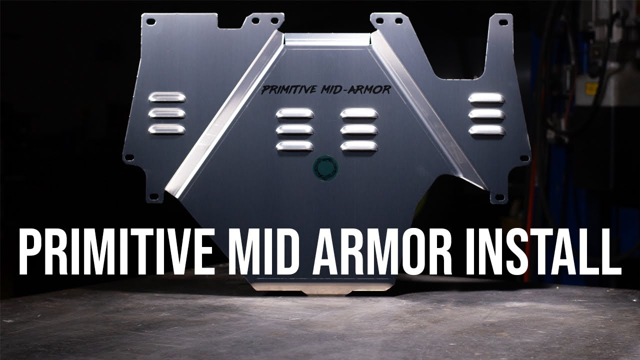 Primitive Racing Mid Armor Skid Plate Install