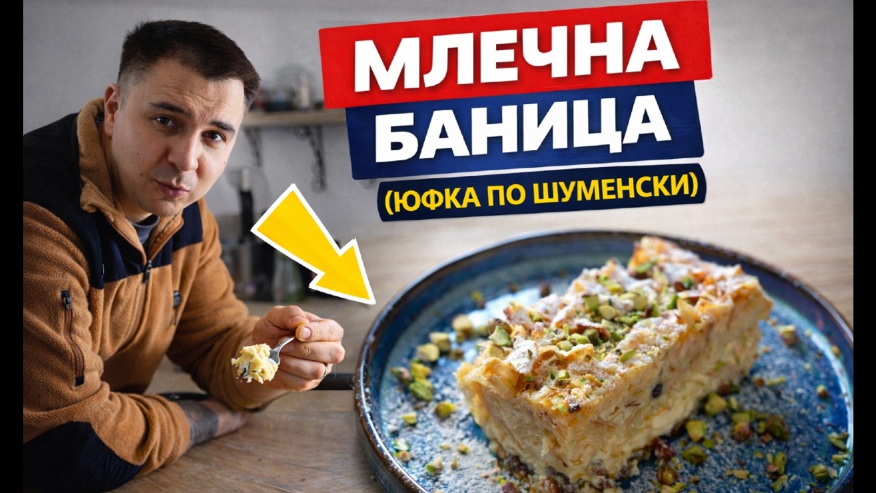Юфка по Шуменски | Млечна баница