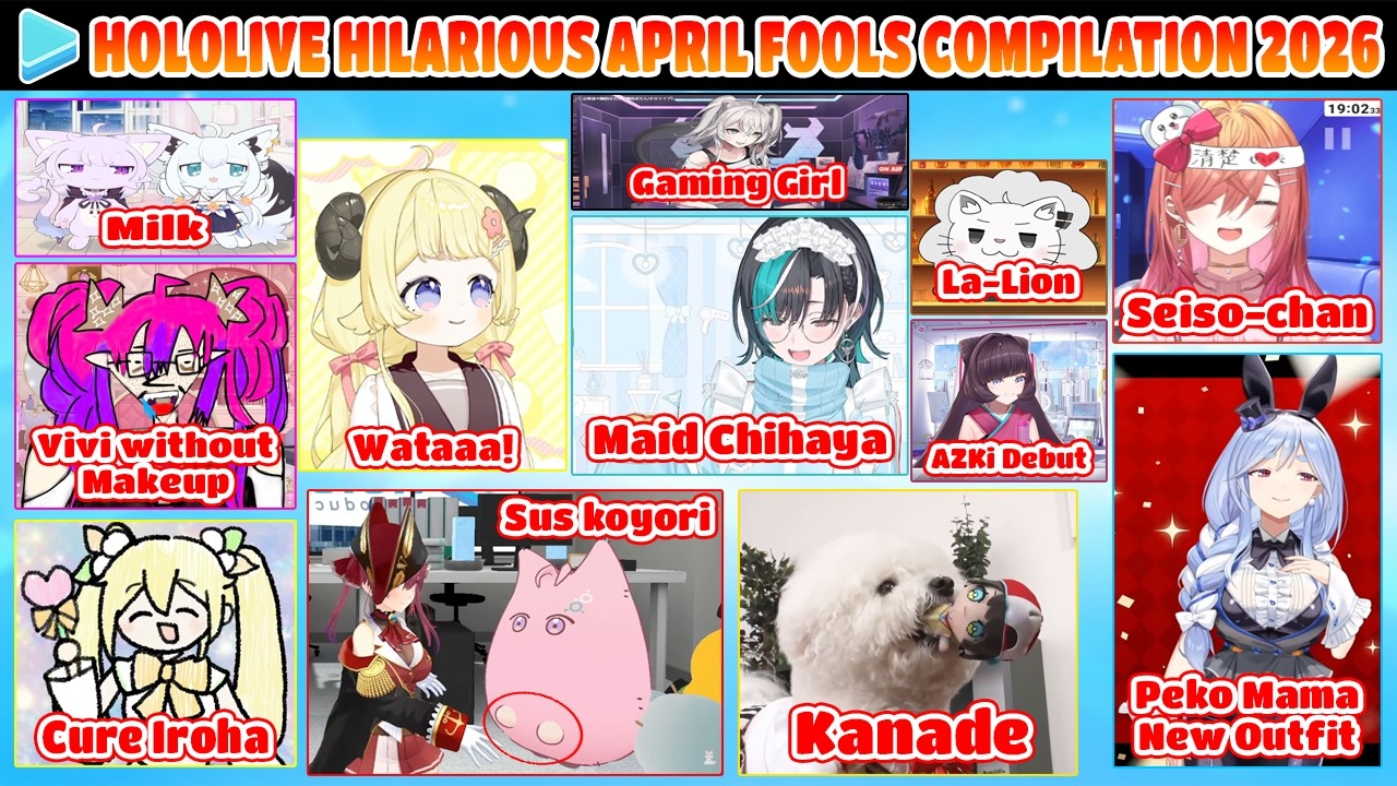 Hololive Hilarious April Fools Compilation 2026【ENG SUB】
