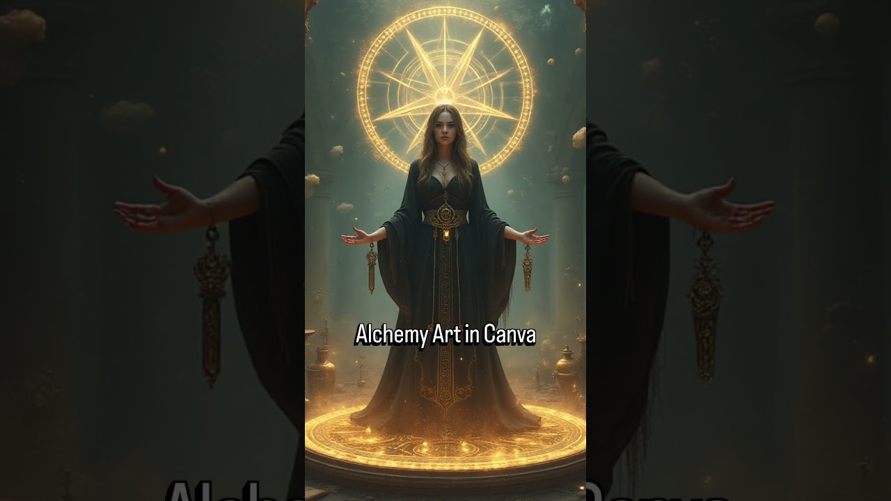 Alchemy Art App in Canva | Alchemy Art | Canva Hacks #shorts