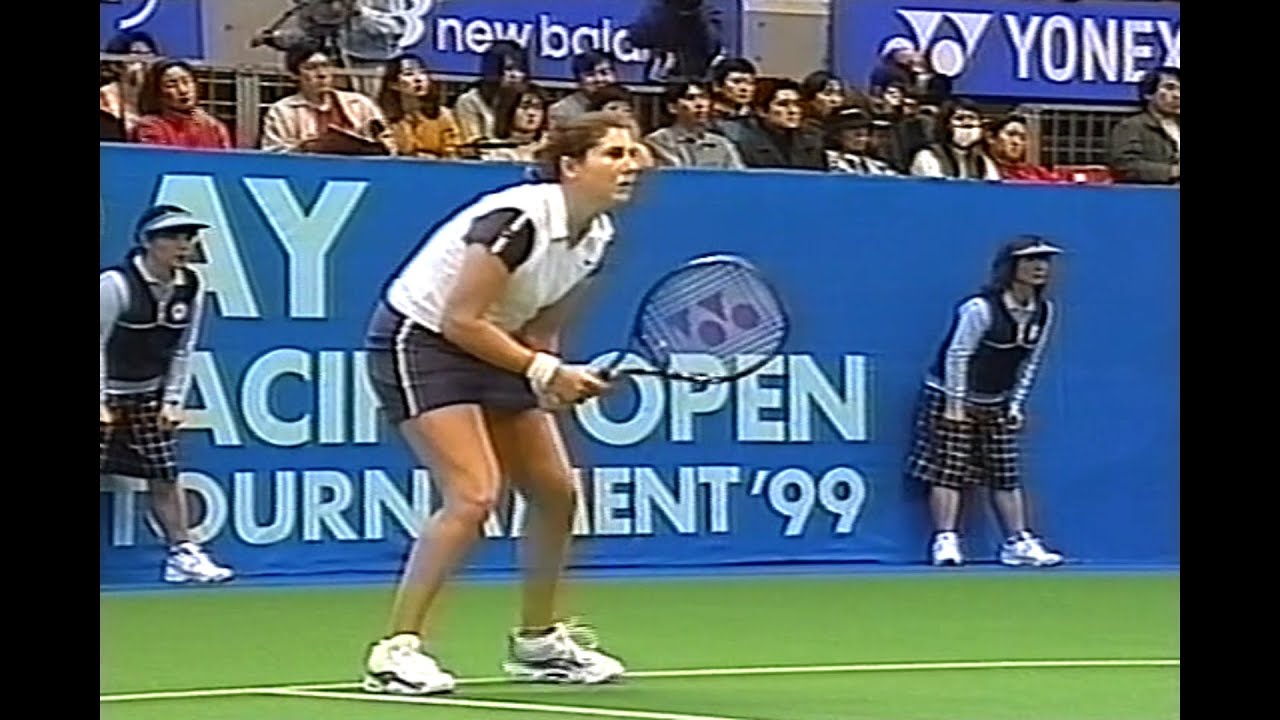 Monica Seles vs. Amanda Coetzer Tokyo 1999 SF 🧡💚 🆕
