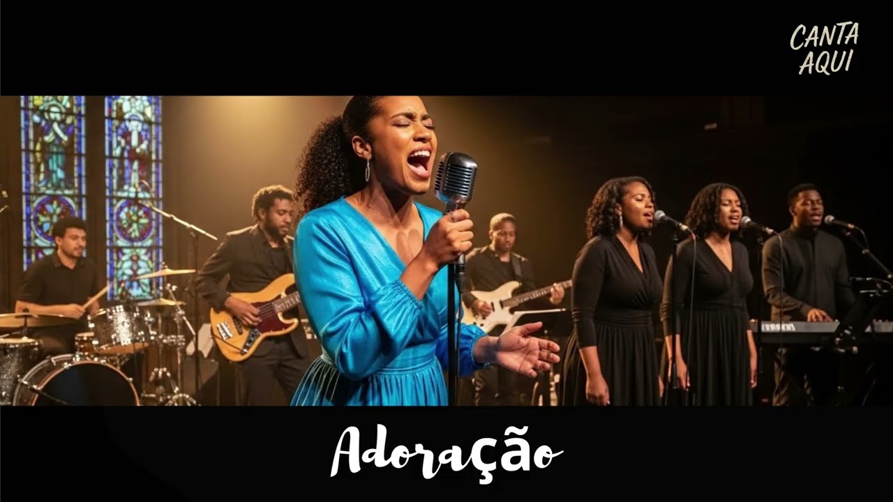 Adoracao - Canta Aqui | Canção de Adoração | Louvor Profundo a Deus