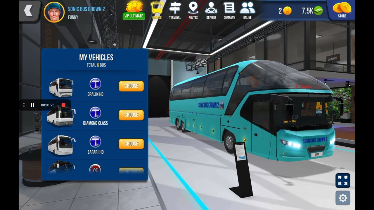 BUS Simulator Unlimited buying a new bus #bussimulatorunlimited old video.