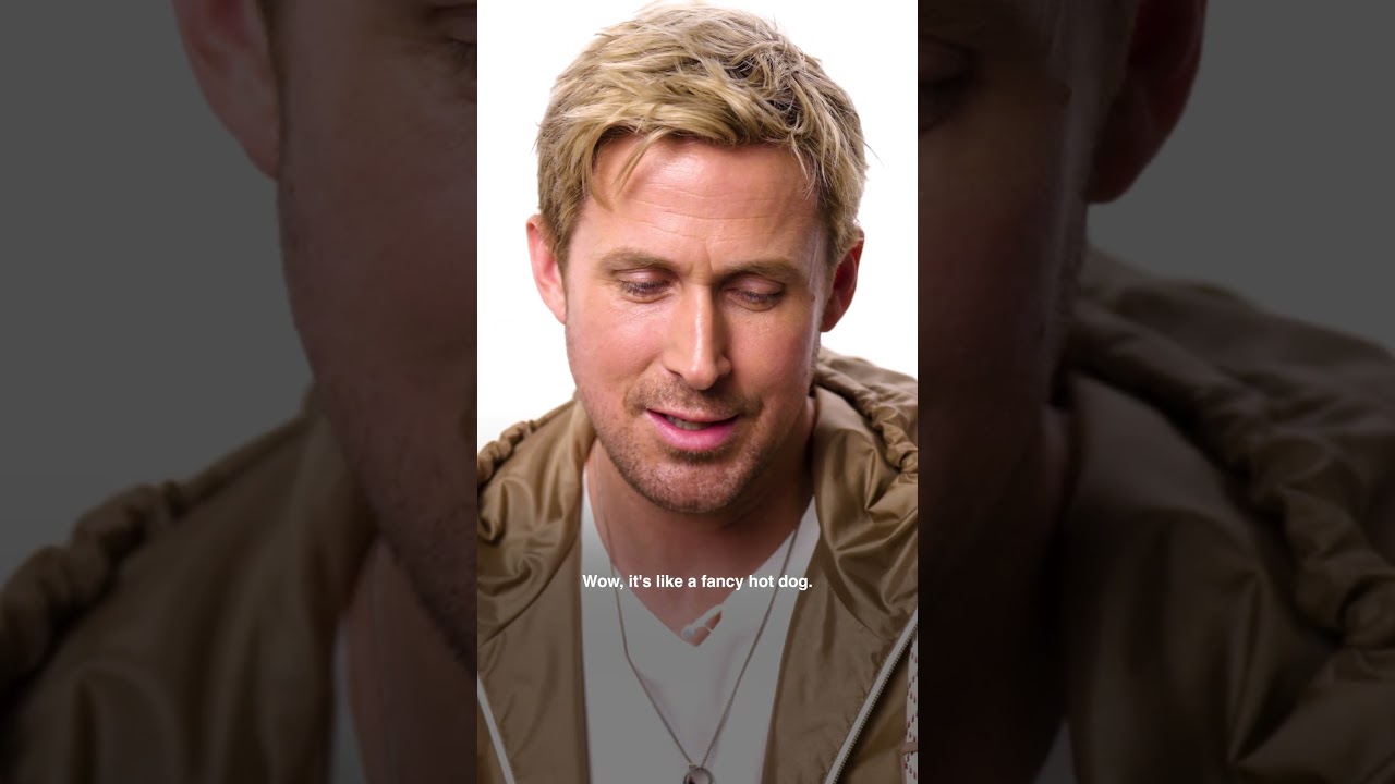 Ryan Gosling tries Greggs Sausage Roll 😂