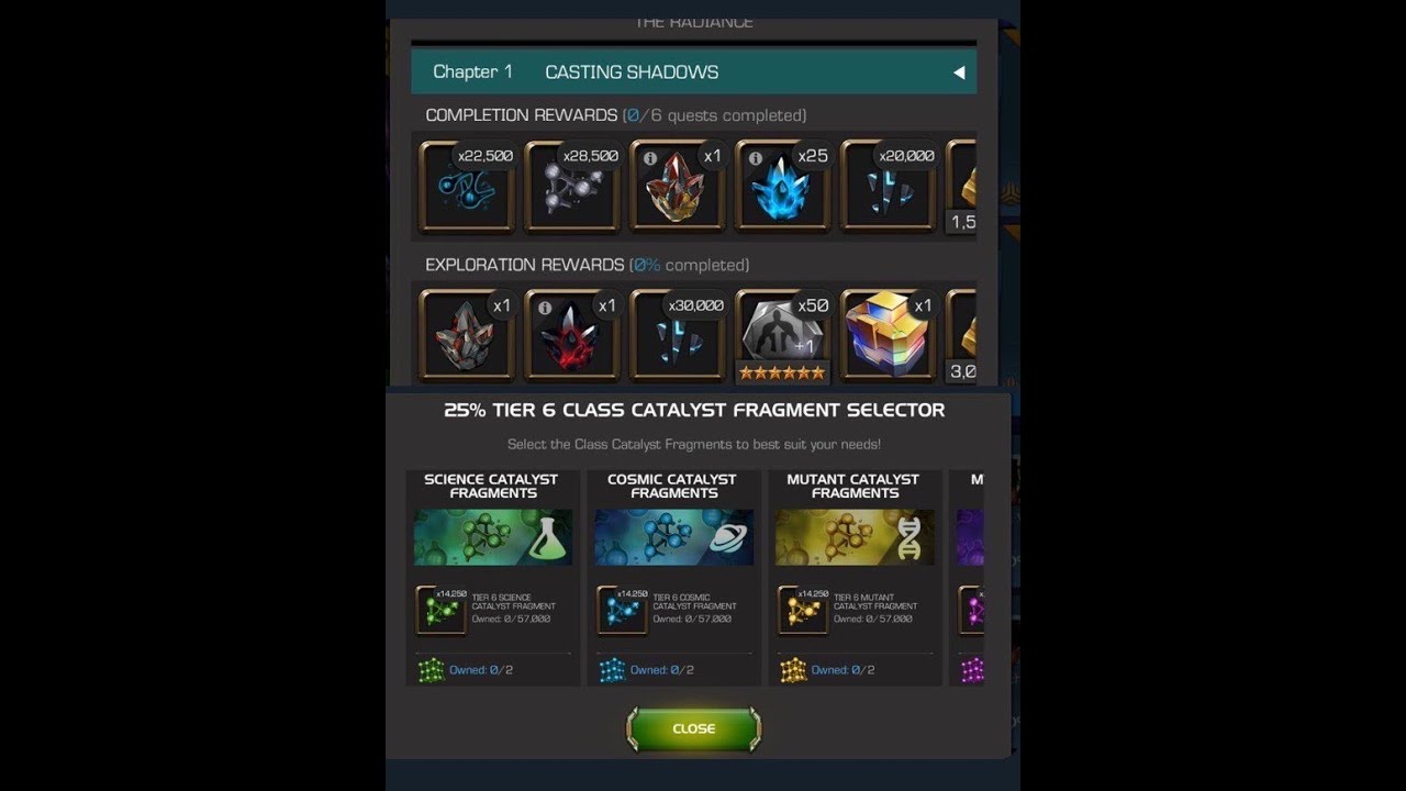 act 8.1 rewards leaked! Its an upgrade from act 7 rewards - R4 6* gem!