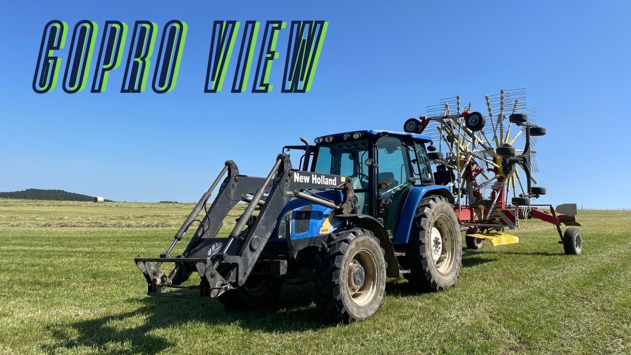GOPRO View I New Holland T5050 a Pottinger TOP 762C I Rodinný statek Maršíčkových