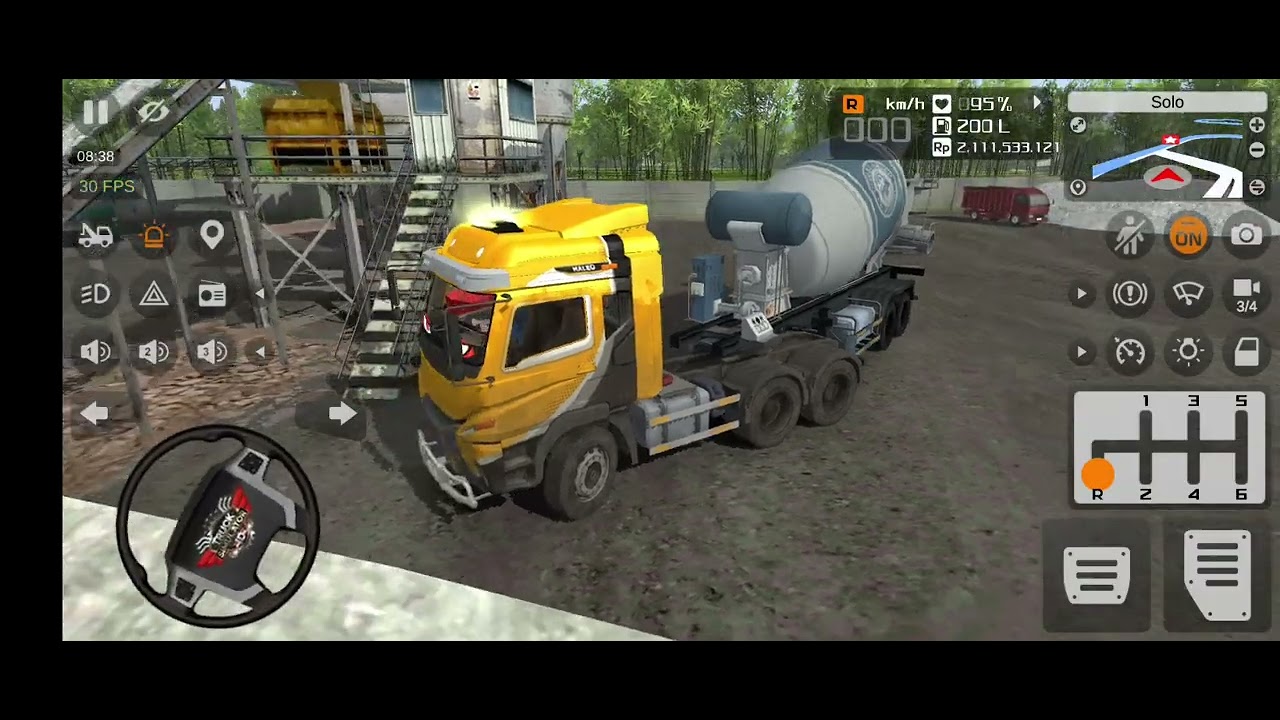 day 3 jadi sopir truk 