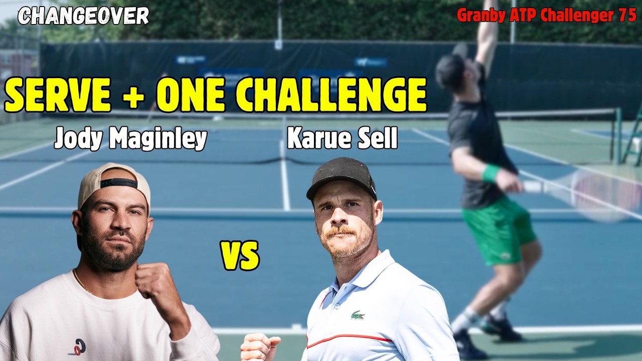 Can I Hang with Karue Sell in a Serve +1 Drill? @Karue-Sell 🎯🔥