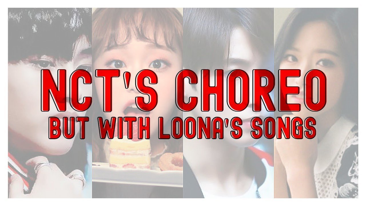 nct's black on black but with loona songs