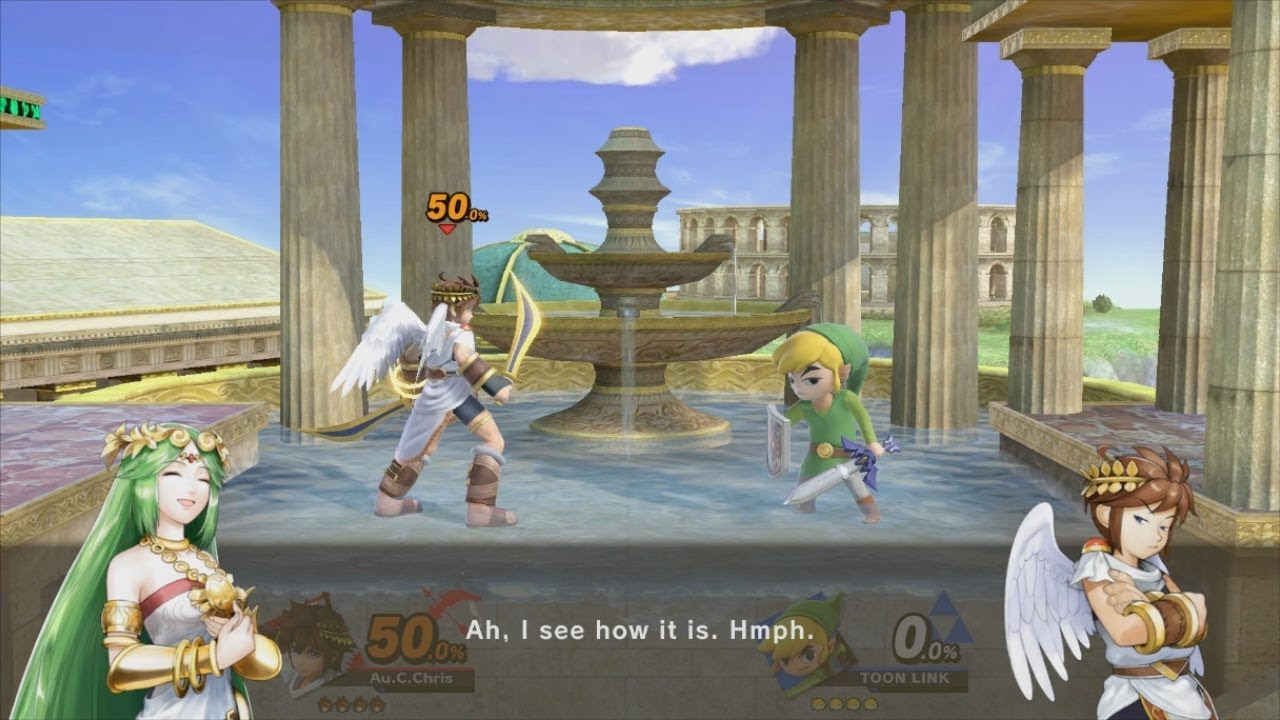 Super Smash Bros. Ultimate - Palutena's Guidance - Toon Link