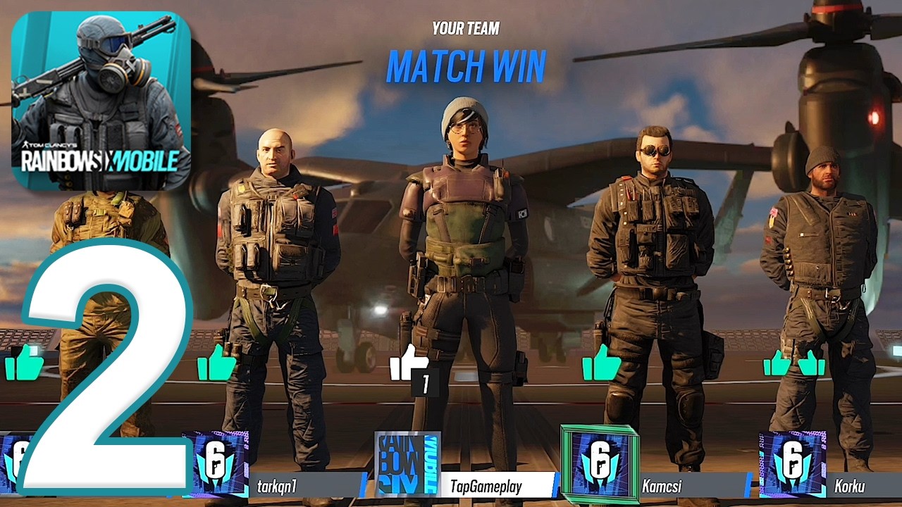 Rainbow Six Mobile - Gameplay Walkthrough Part 2 - Linked Account Reward (iOS, Android)