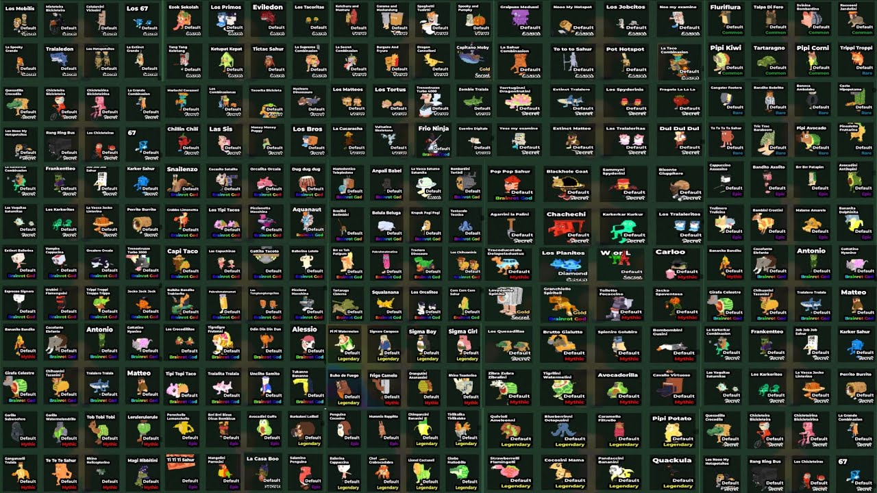 Collected all kinds of secret brain mold 