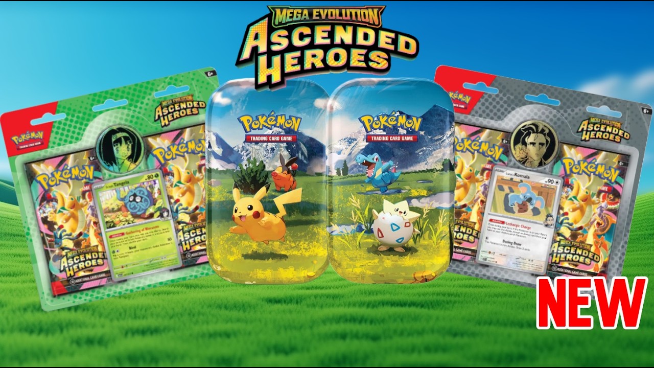 Распаковка мини-жестяных коробочек и блистеров с двумя фигурками Ascended Heroes — стоило ли оно ...