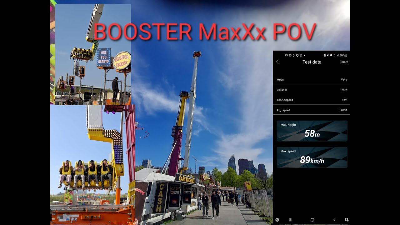 Booster maxXx ride De Poorter Kermis Malieveld (onride)