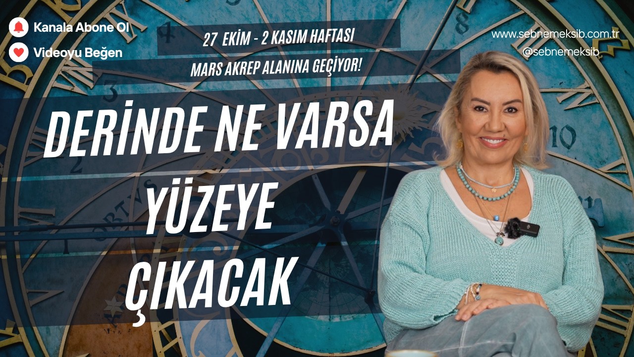 MARS AKREP'TE! DERİNDE NE VARSA Y&Uuml;ZEYE &Ccedil;IKIYOR!