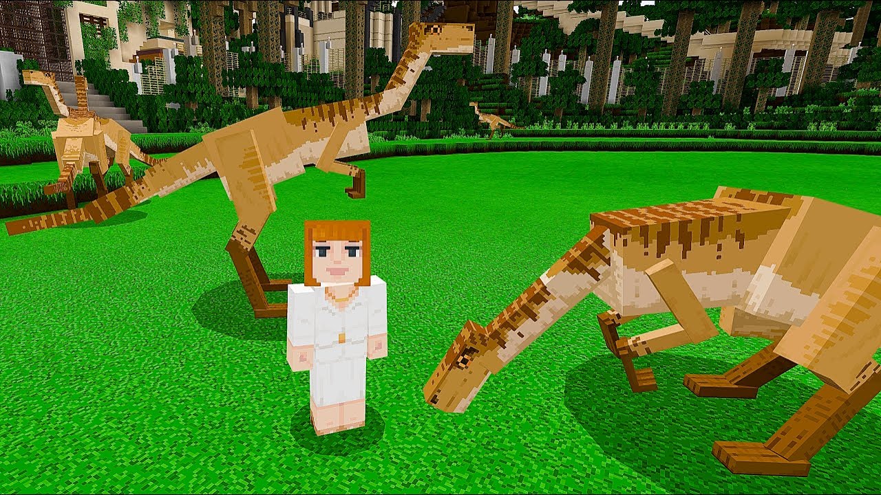MINECRAFT JURASSIC WORLD  | Creating GALLIMIMUS LATEST!