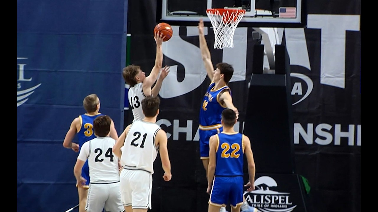 Almira-Coulee-Hartline vs Columbia Adventist: WIAA 1B Boys State Basketball Tournament Highlights