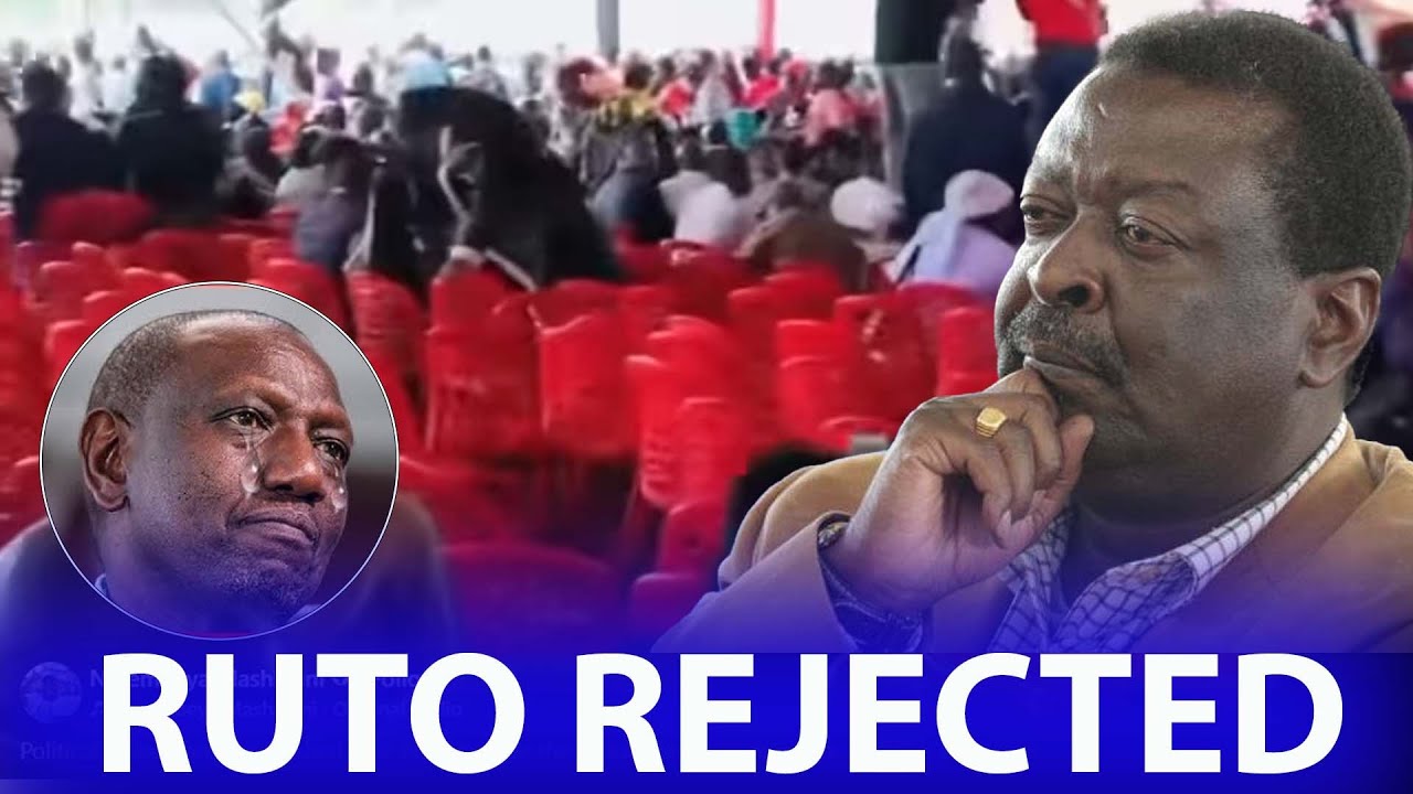 Total Humiliation😭Kenyans massively walk out of Ruto's speech 