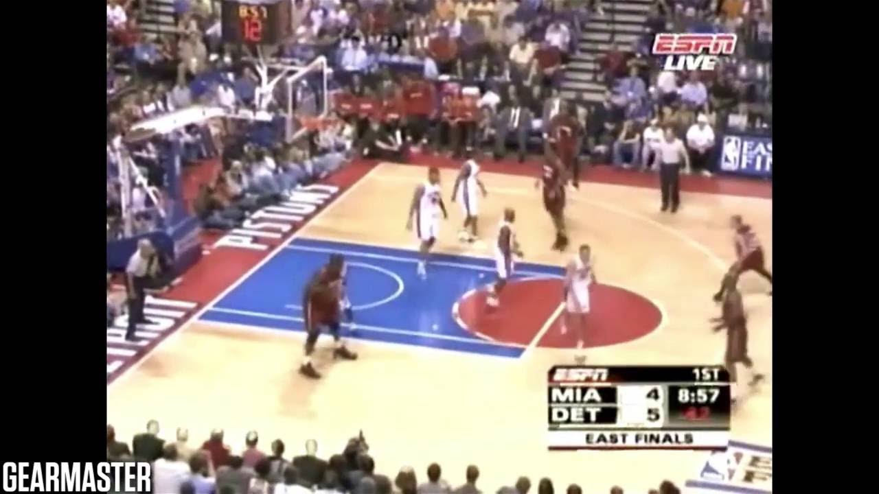 2006 ECF - Miami vs Detroit - Game 2 Best Plays