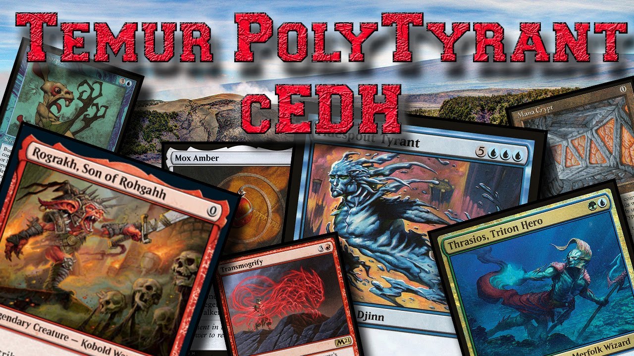 👿Análisis de THRASIOS ROGRAKH TEMUR POLYTYRANT👿 turbo combo  cEDH Commander EDH MTG