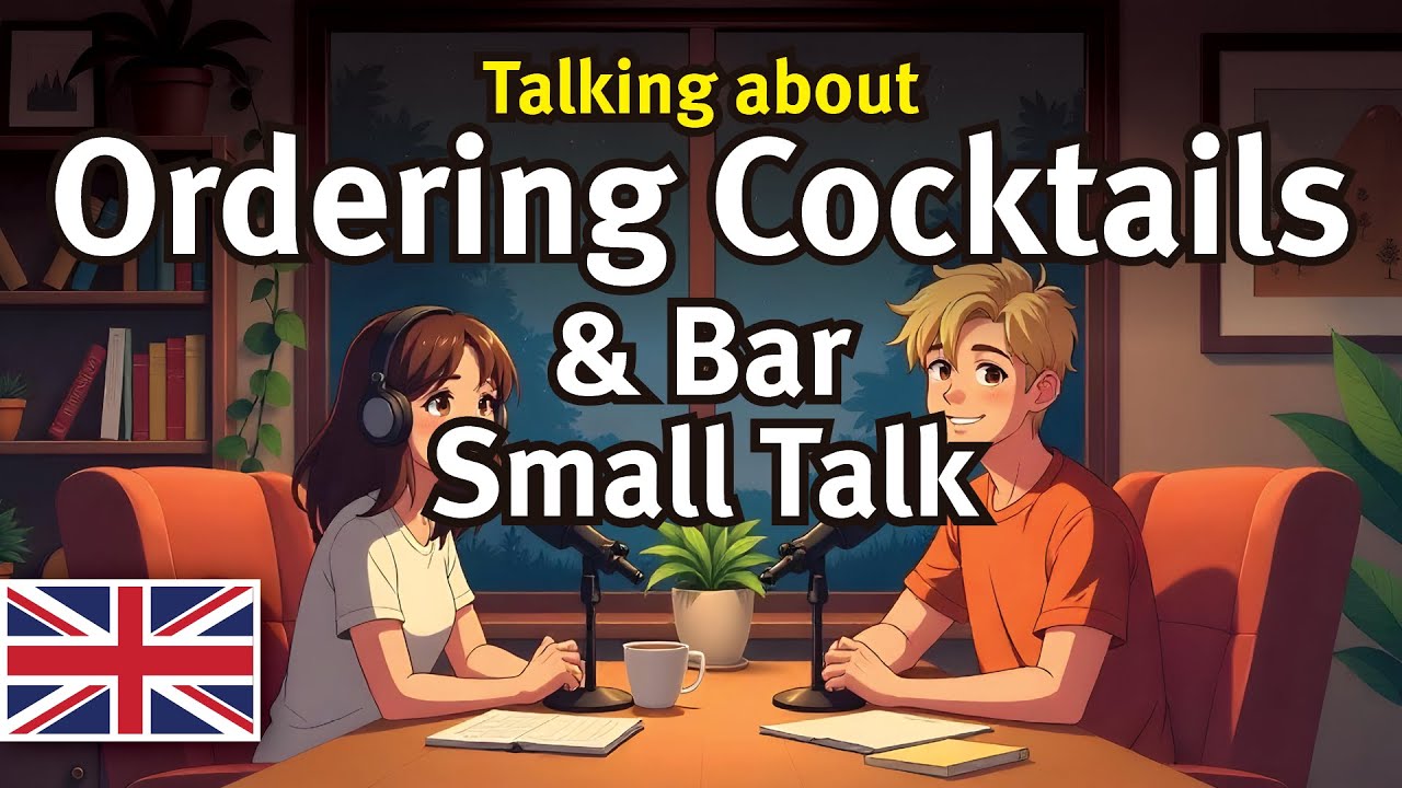 Ordering Drinks in English 🍹 Bar Small Talk | Easy ESL Listening Practice for Beginners
