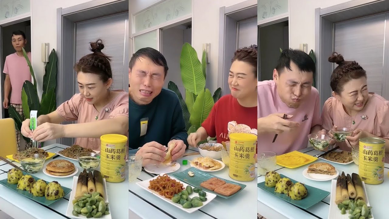 Trending 🔥 Funny Husband Wife Yummy Food Eating Challenge||Prank 😂🤫||Comedy 🤣🤣