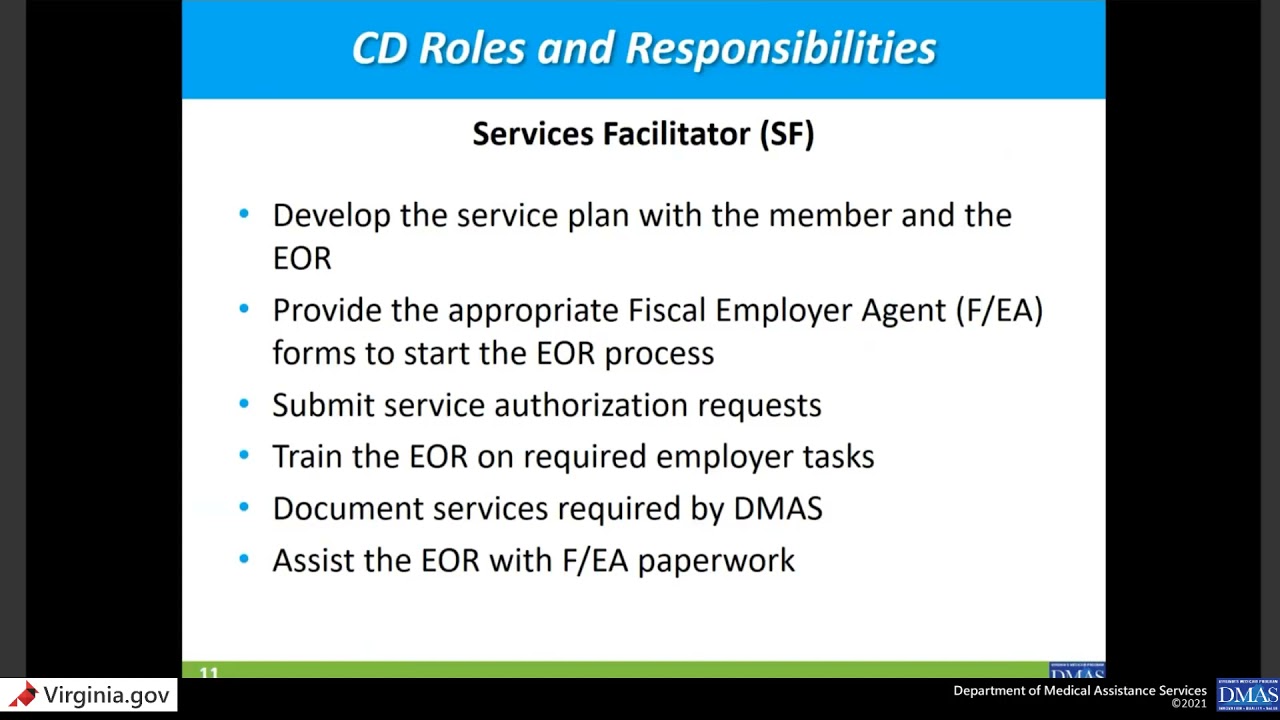 Consumer Directed Services - Attendant Training (December 2021)