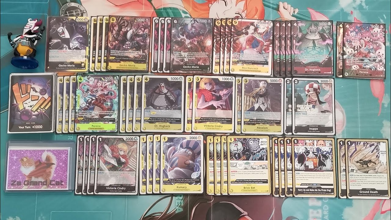 OP14 Черно-желтый Гекко Мория! Учебное пособие по составлению колоды One Piece TCG - Za Grand Cat...