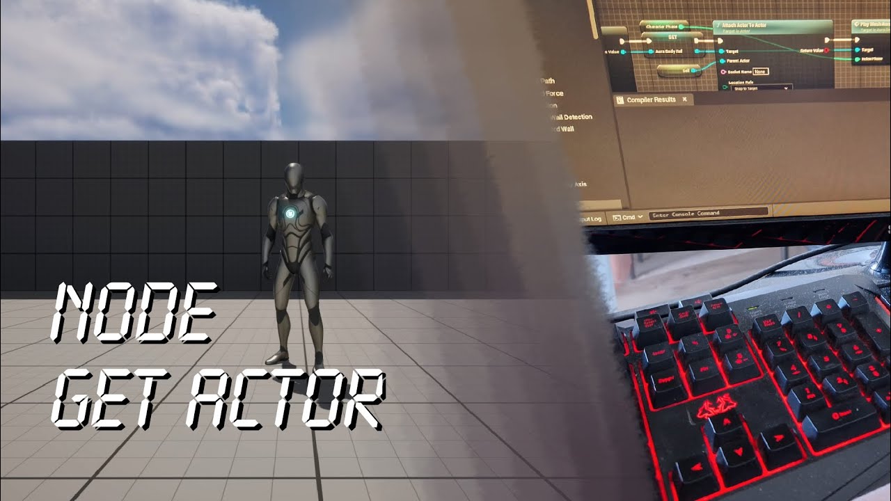 Comment utiliser le node get actor dans Unreal Engine 5