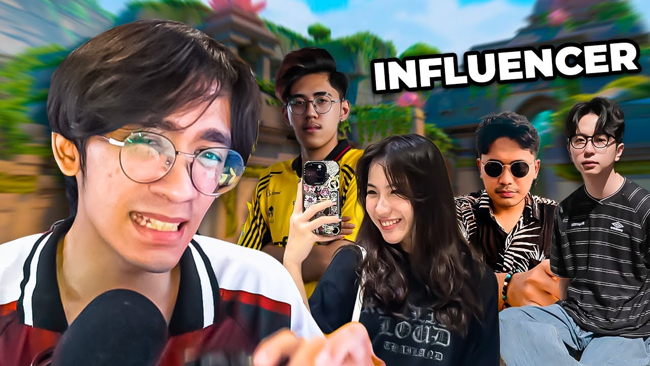 DIAJAK INFLUENCER GEDE MAIN VALORANT | w/@nastasiadeline @Xccurate @xxknjt @Fachriannr