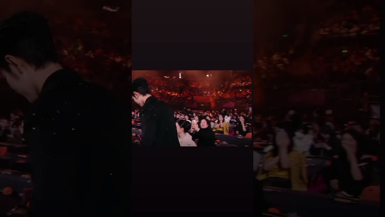 God's precious frame, Xiao Zhan & Zhao Liying at the weibo night award 2024 #xiaozhan #zhaoliying