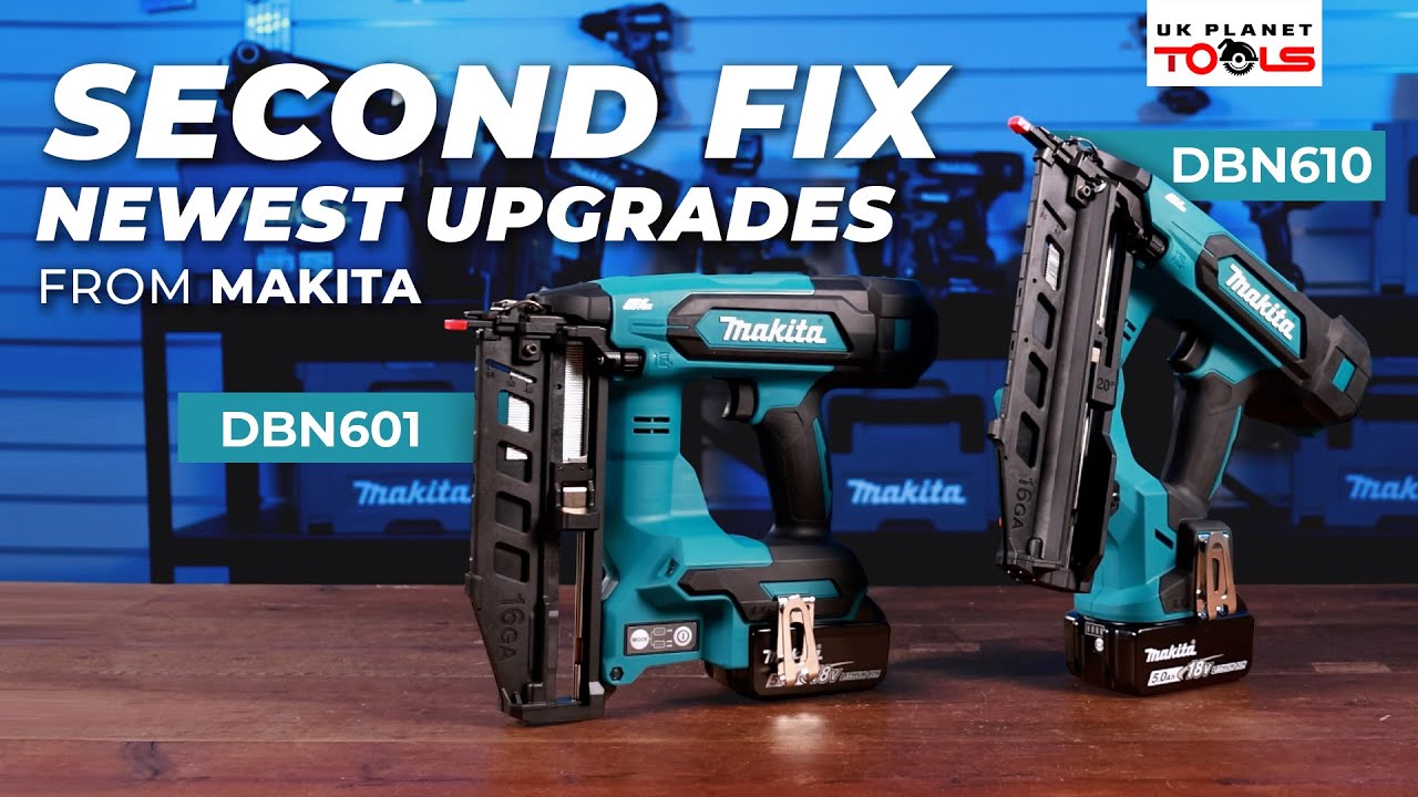 20° или 90°? Какой новый финишный гвоздезабивной пистолет Makita вам подойдет?