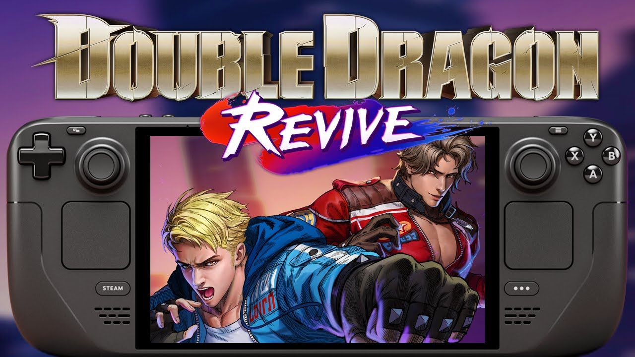 Double Dragon Revive Steam Deck Performance: NEW 3D/2D Action Beat Em Up Platformer!