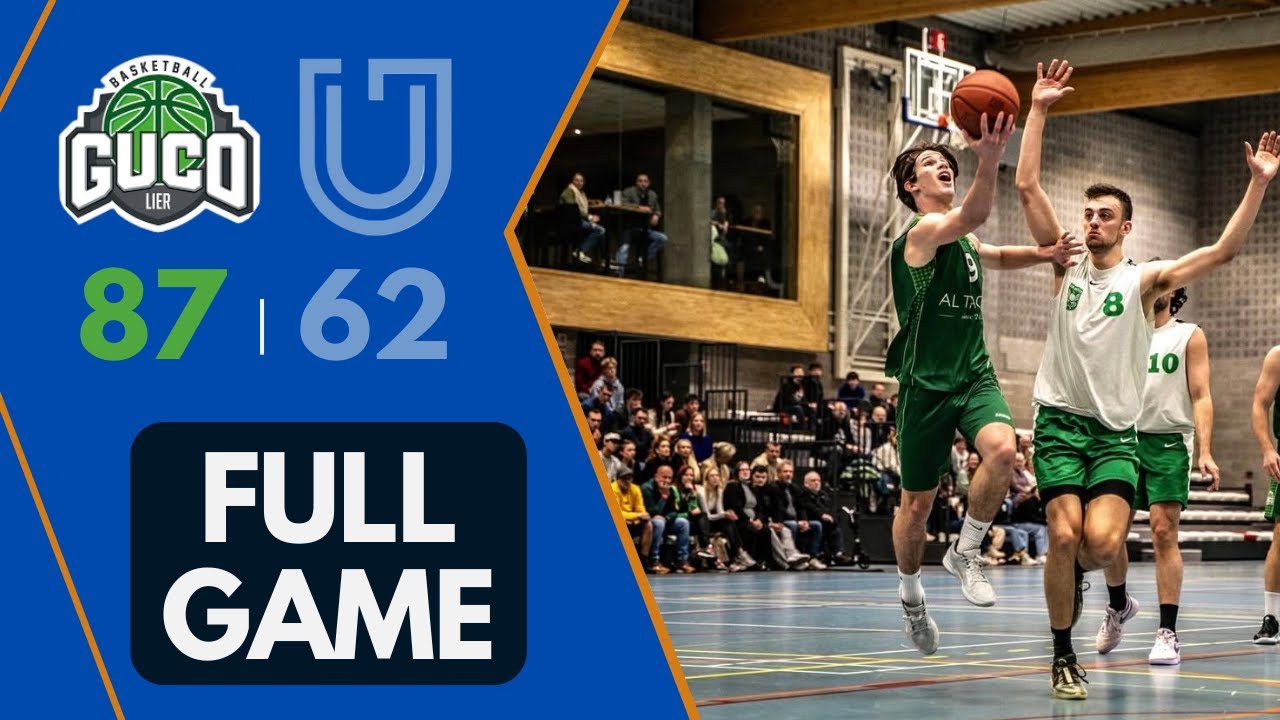 U18 BC Guco Lier vs United Basket Woluwé: 87-62 (FINAL 4 SEMI-FINALS)
