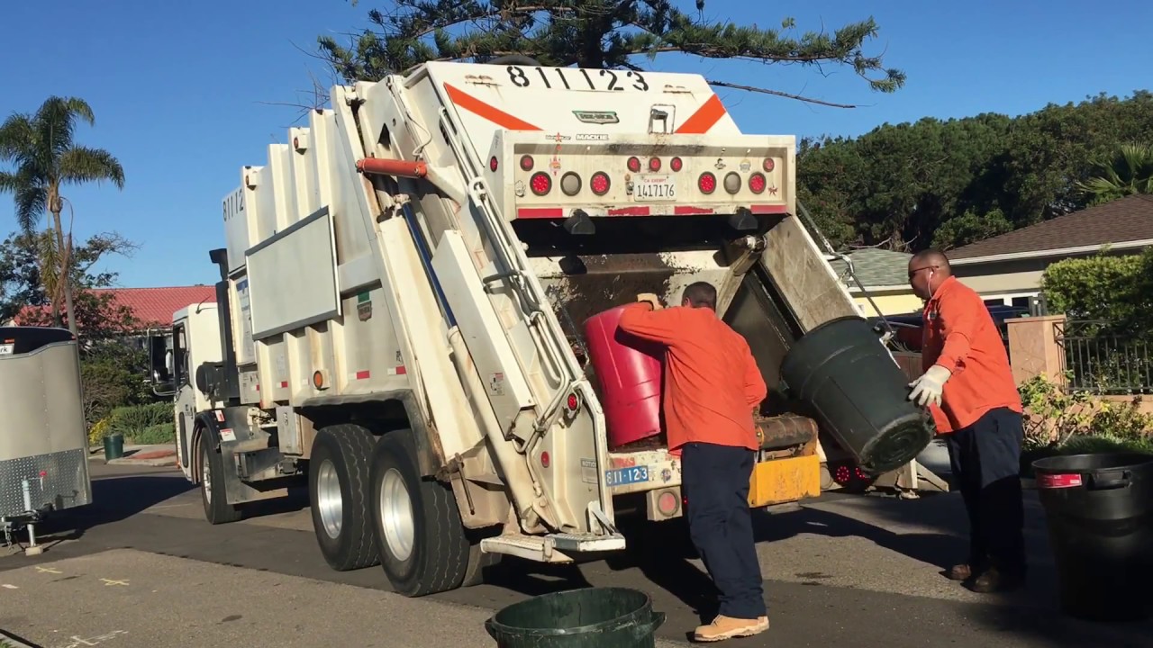 Garbage Day in La Jolla