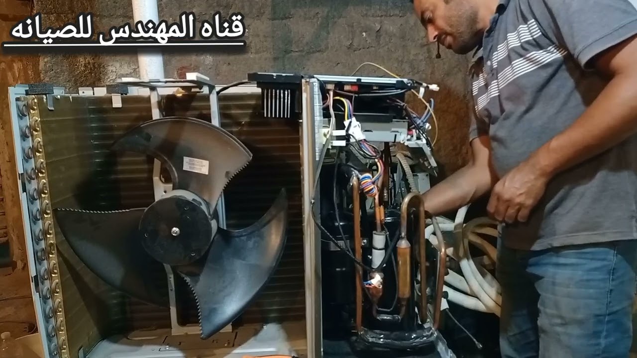 تعلم الانفرتر طريقه تركيب الكباس الانفرتر خطوه بخطوه