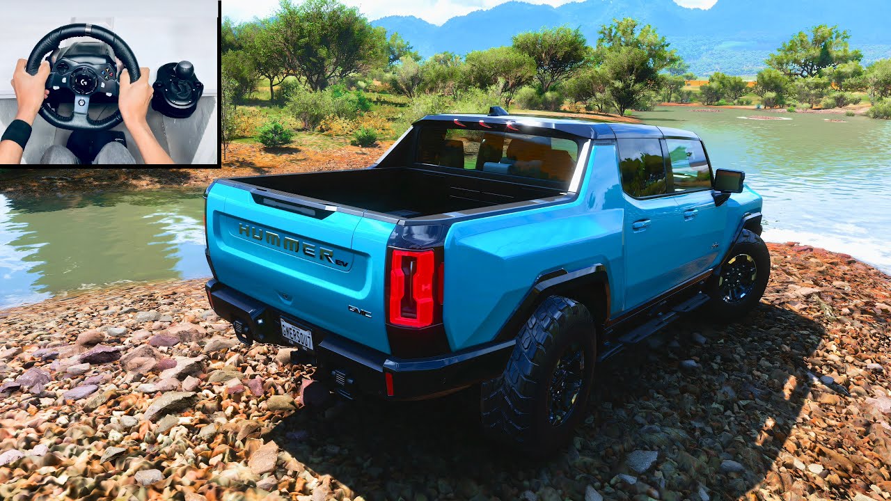 GMC HUMMER EV PICKUP - FORZA HORIZON 5 | LOGITECH G920 Steering Wheel Gameplay