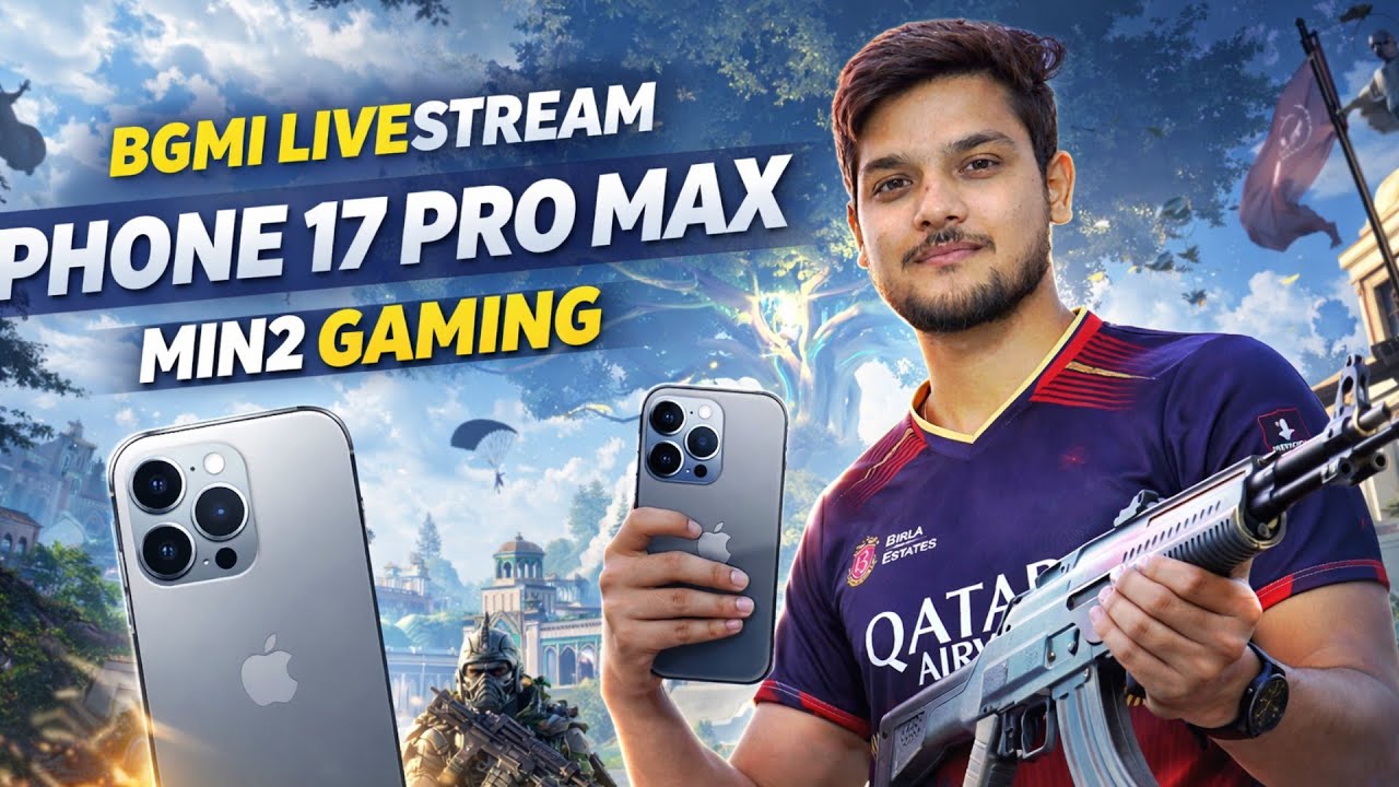 BGMI LIVE STREAMING | MIN2 GAMING | DAY 13