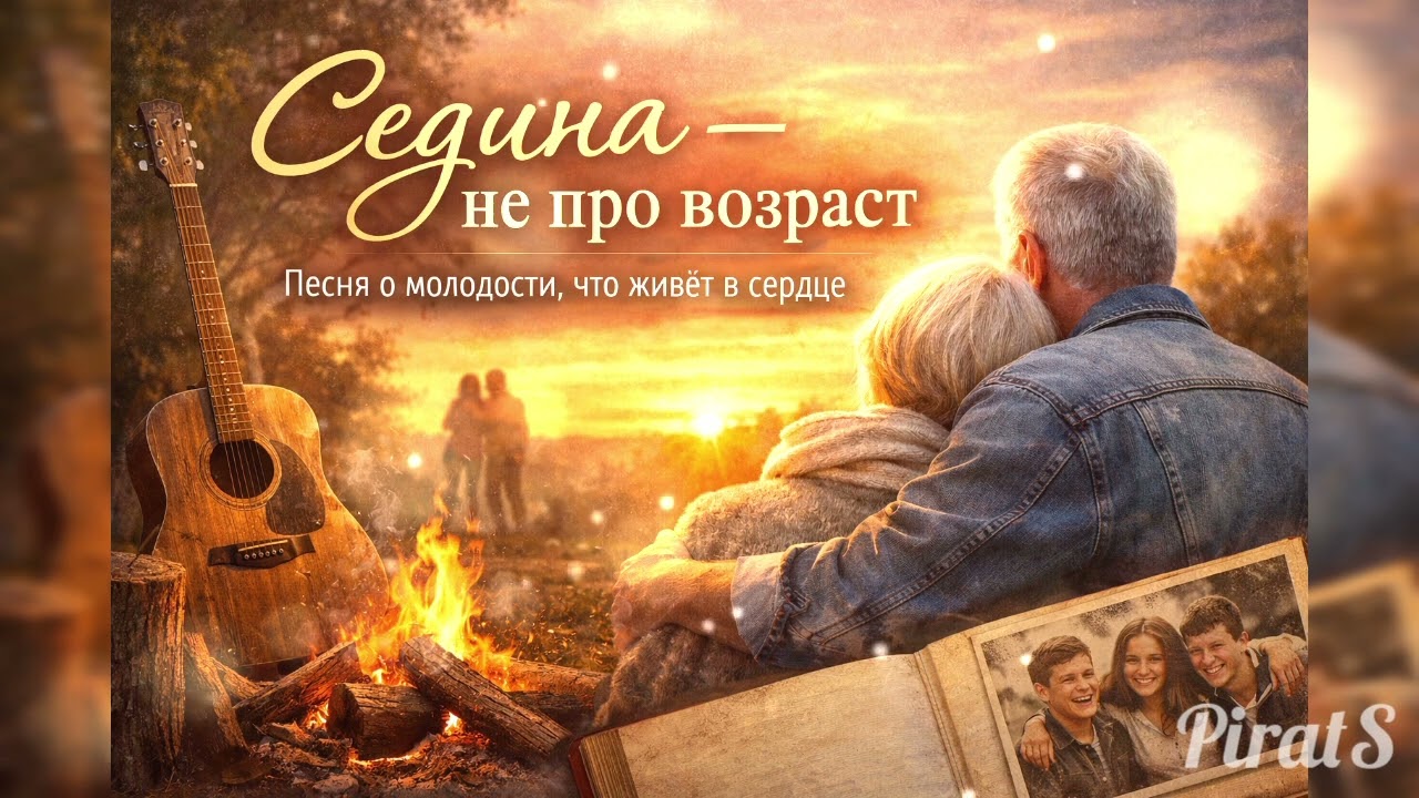 А теперь у нас седина… но мы всё те же! | Душевная песня о молодости #душевнаяпесня #музыка #топ 