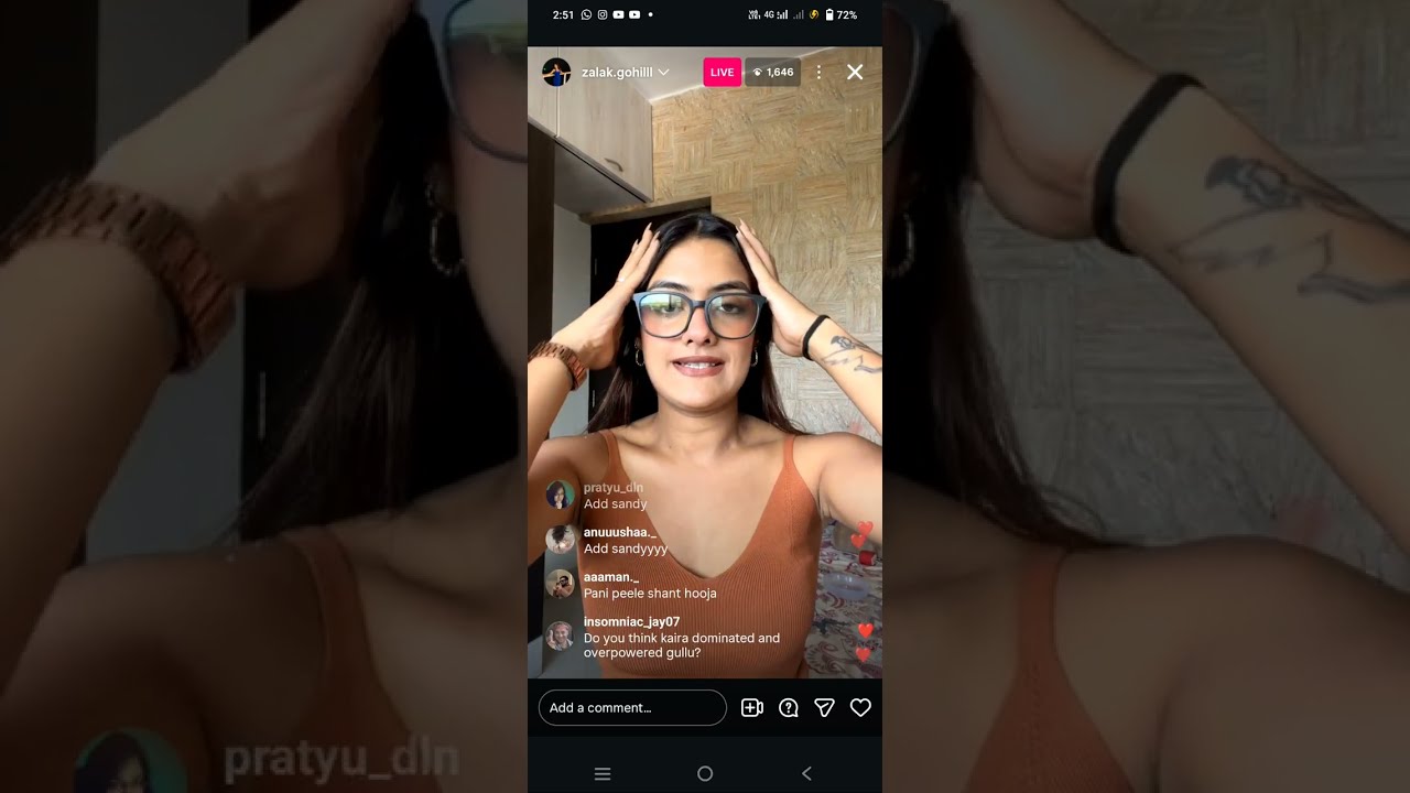 Zalak Live 😡 Angry Reply to Akansha & Suzzen | Zalak Slams Suzzen in Live