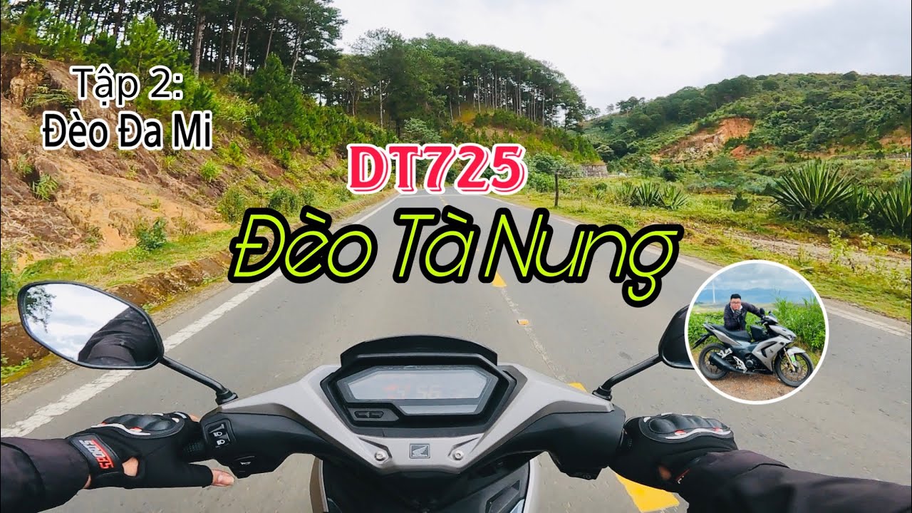 Lên Đà Lạt bằng Đèo Tà Nung - DT725 | Đèo siêu đẹp thay thế Đèo Prenn