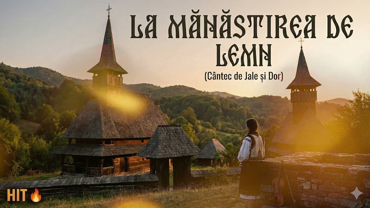 La Mănăstirea de Lemn ⛪ (Cântec de Jale și Dor) | HIT 🔥🎻