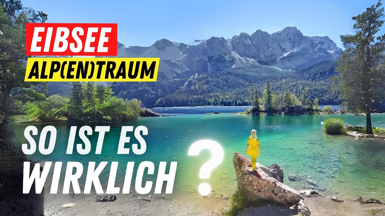 Alp(en)traum Eibsee? 😳 Instagram vs. Reality - die bayerische Karibik