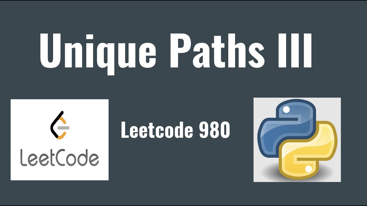 Leetcode 980: Unique Paths III