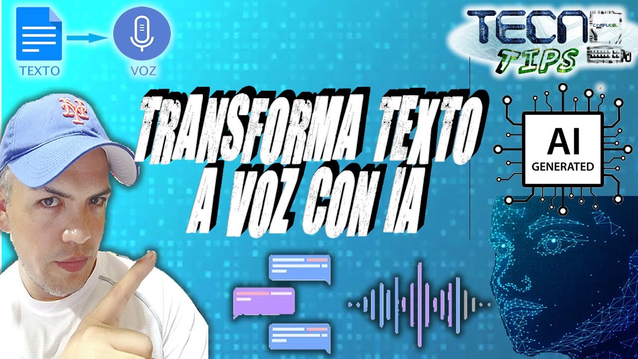 GENERADOR DE VOZ CON INTELIGENCIA ARTIFICIAL / TEXTO A VOZ / VOZ A TEXTO  CONVIERTE VIDEO A TEXTO  ✅