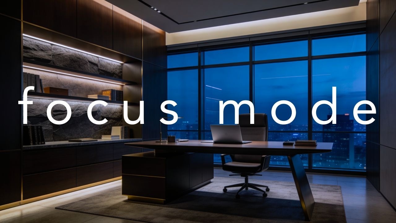 Study Work Music · Productivity & No Distraction · CEO Focus Mode · Executive Office Deep Work Mix